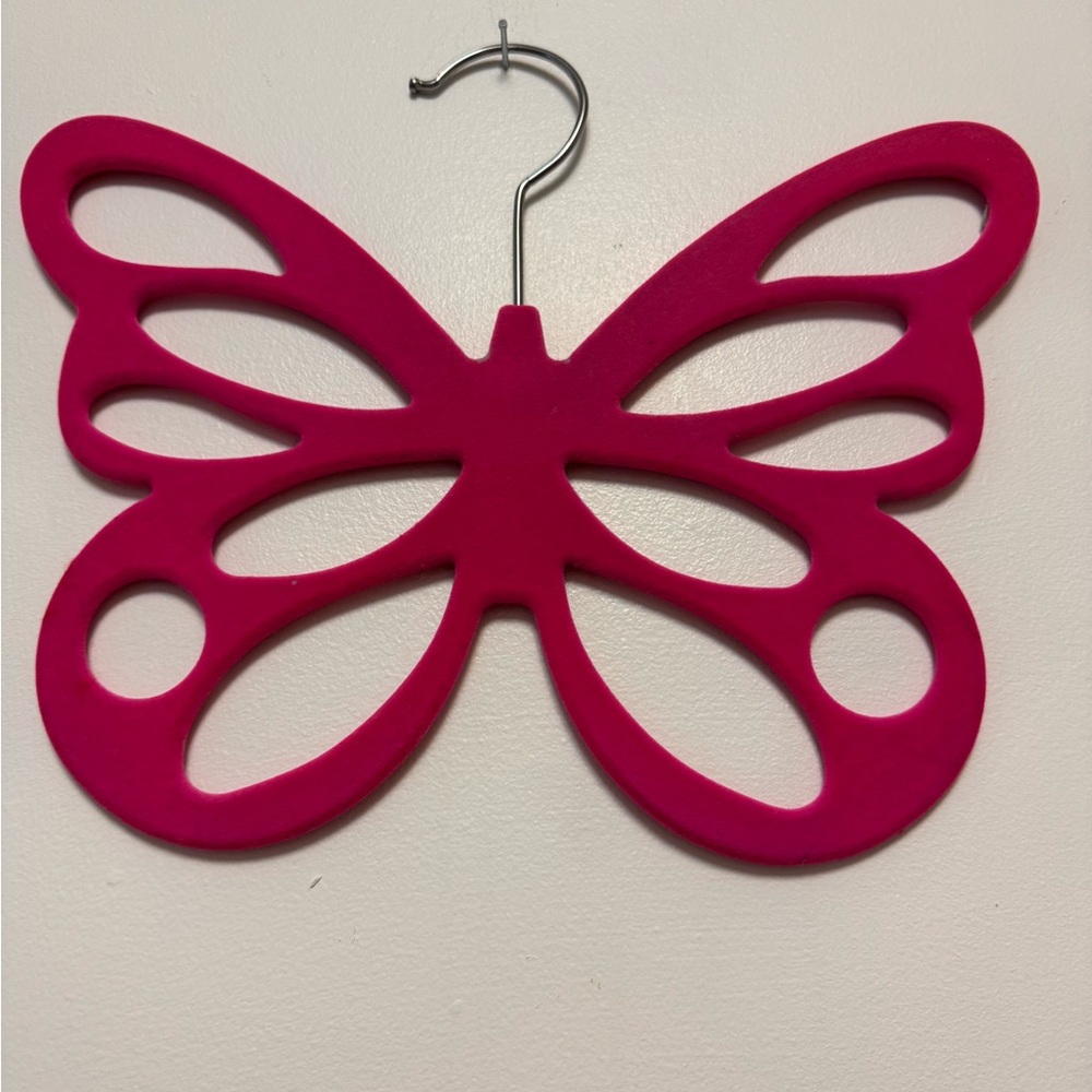 Pink Butterfly Shaped Hanger